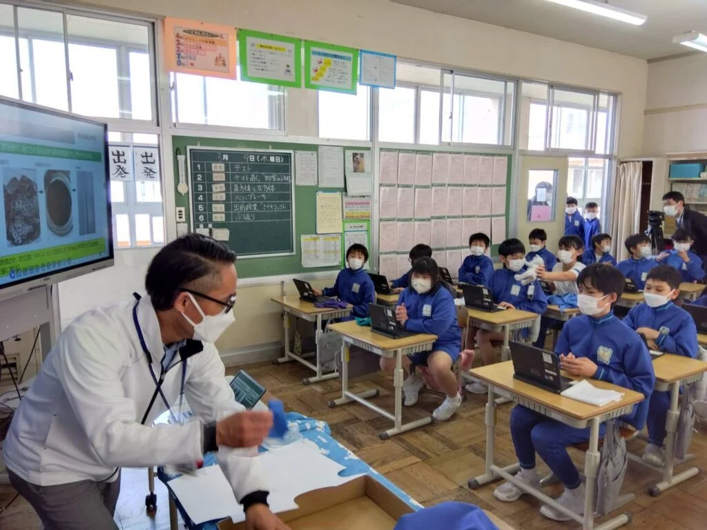 蟹谷(かんだ)小学校 出前授業