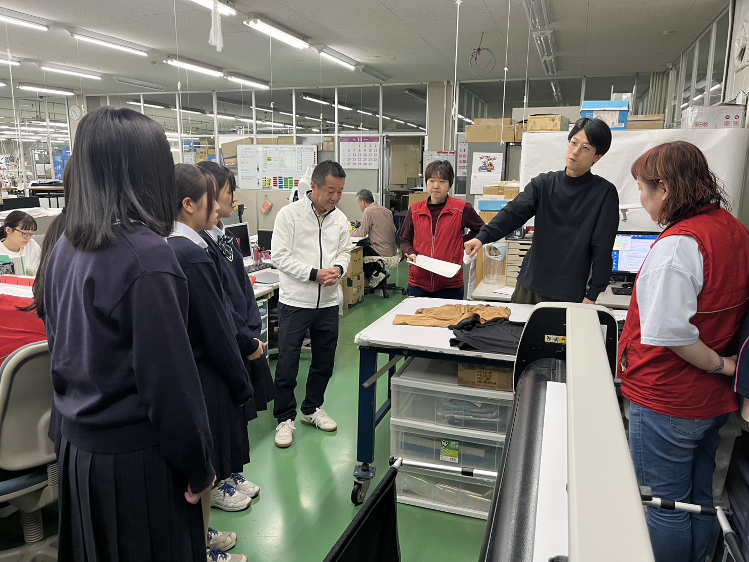 氷見高校来社②