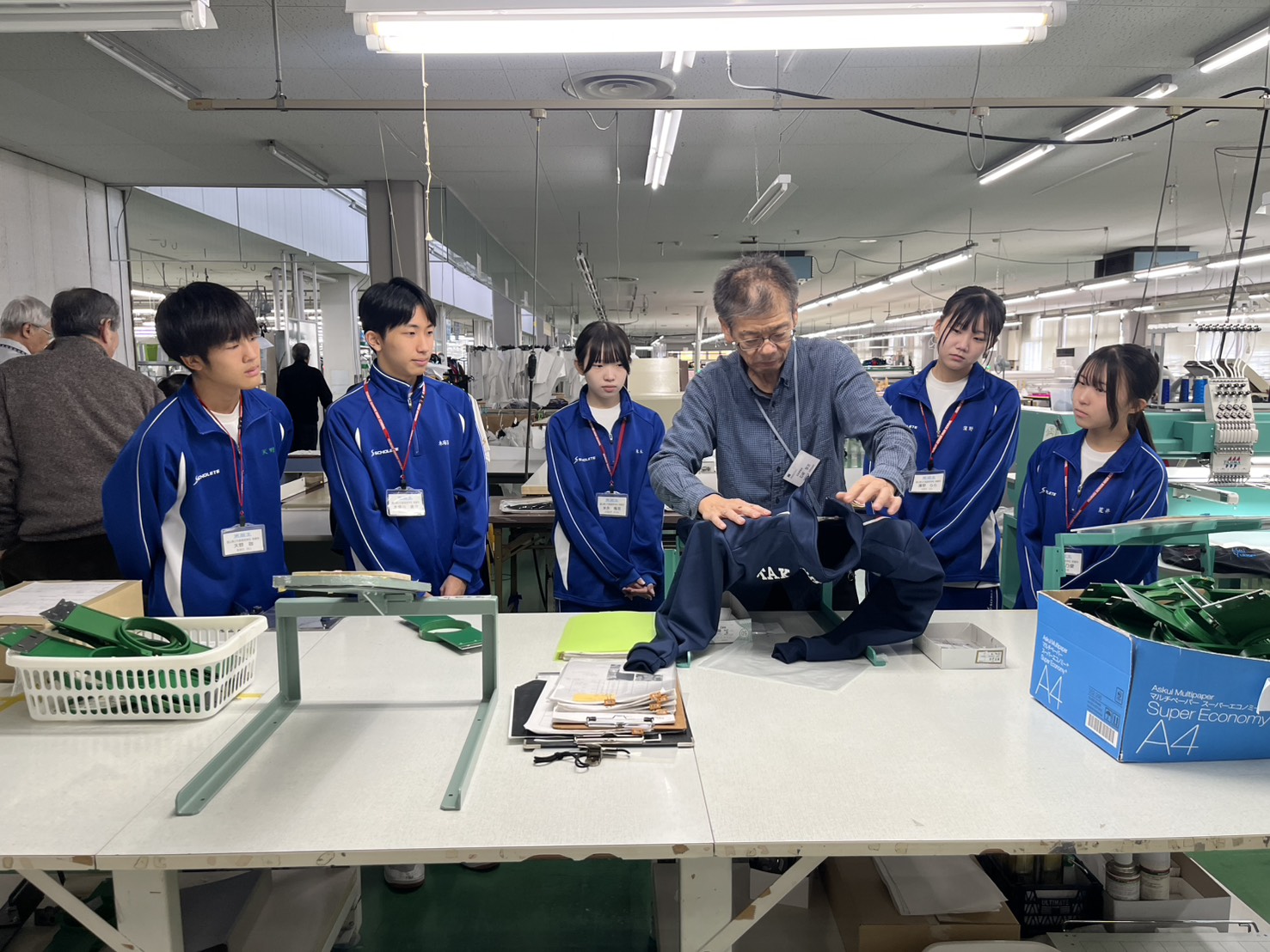 石動高校生 職業体験